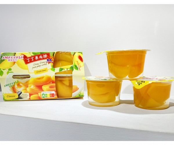 Canned peaches