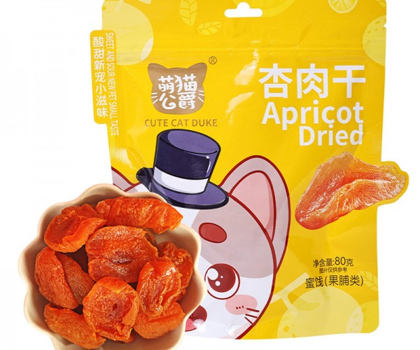 Candied apricots